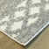 Tapis gris à motif géométrique Wickes
