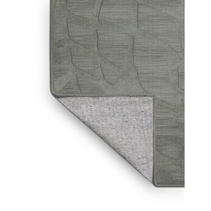 Tapis abstrait lavable à la machine, Rectangulaire 8 pi x 10 pi