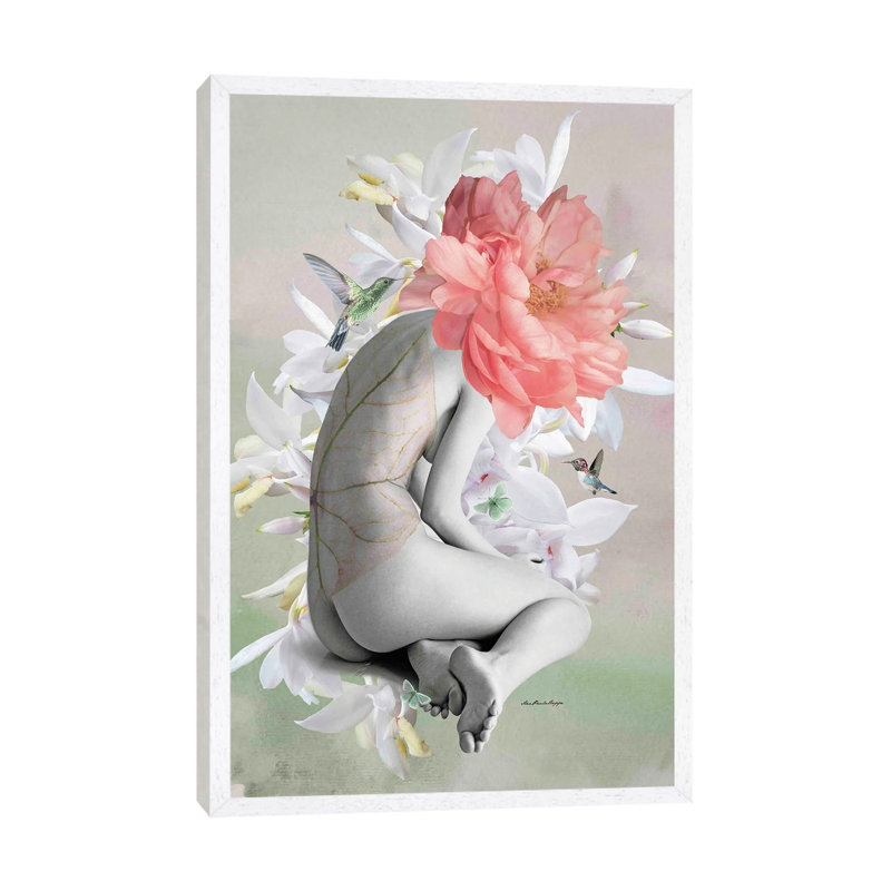 Fitzgerald by Ana Paula Hoppe - Print on Canvas, White Framed, 101.6cm H x 66.04cm W x 3.81cm D