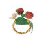 Meadow Walk Floral Napkin Ring Assorted Set/4 - Multi