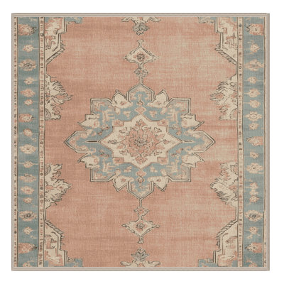 Machine Washable Afyon Beige Area Rug