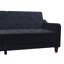 Small Double 207cm Velvet Futon Sofa-73566528
