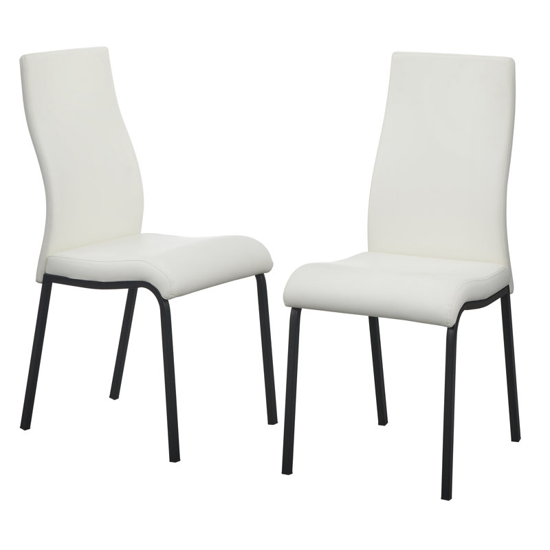 Frankton Upholstered Side Chair in White