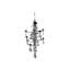 Lustre suspendu en fer clair Mid-Century-88888604-88888605-88888606