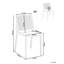 Stackable Outdoor Patio Dining Side Chair-993184770