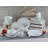 Home 16 Piece Porcelain China Dinnerware Set - Service for 4