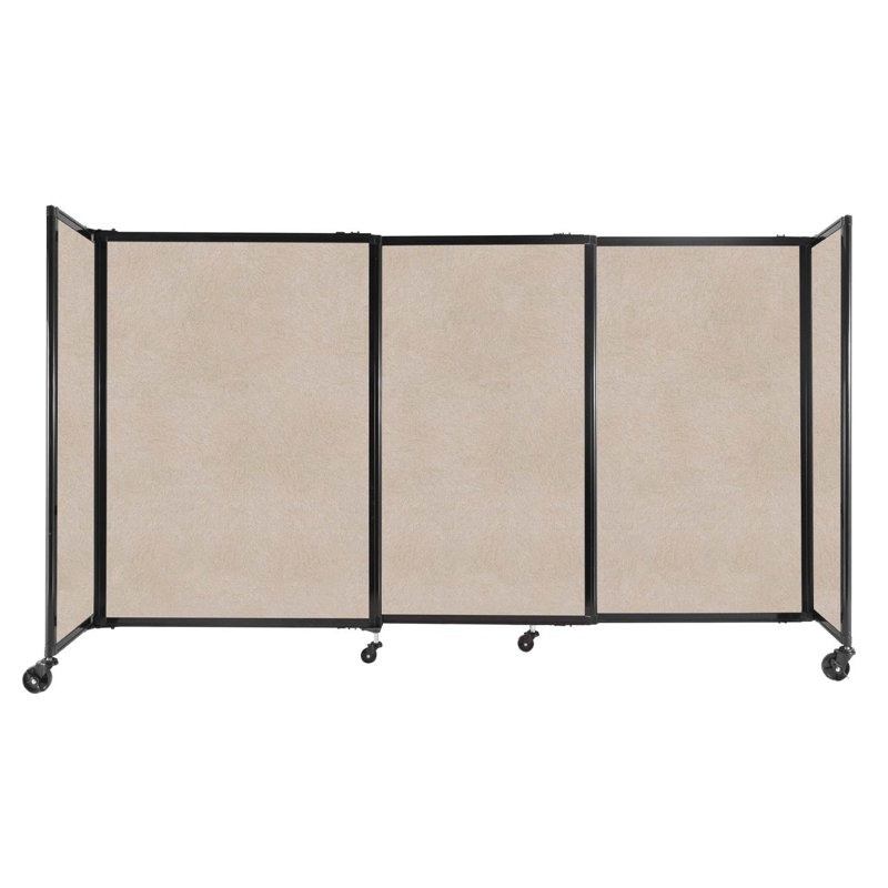 Cloison portative Soundsorb, H 48 po x l 86 po x P 18 po, Beige