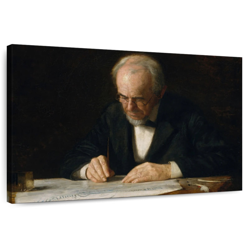 Senne The Writing Master, 16" H x 24" W