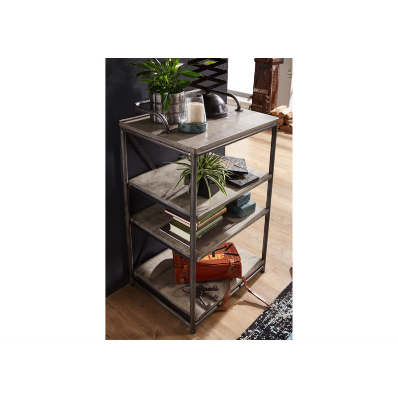 Heavy 100 cm H x 61 cm W Steel Bookcase