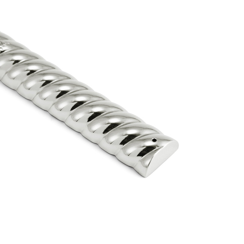 Twist Mezuzah, Silver