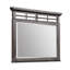 Miroir rectangulaire pour chambre à coucher