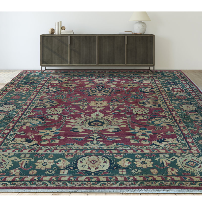 Wool Oriental Area Rug