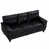 Similicuir noir est en rupture de stock
