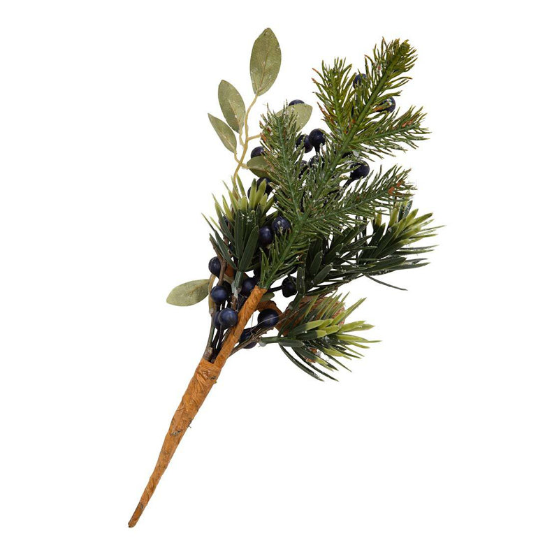 Branche d'herbes artificielles 3 po