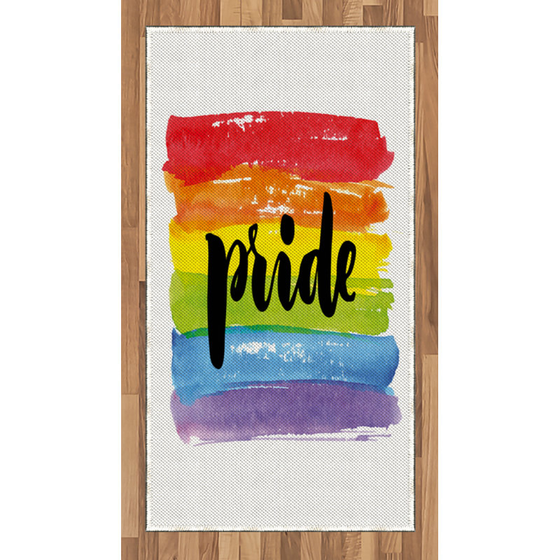 Tapis décoratif Pride, Rectangle 2 pi 7 po x 5 pi