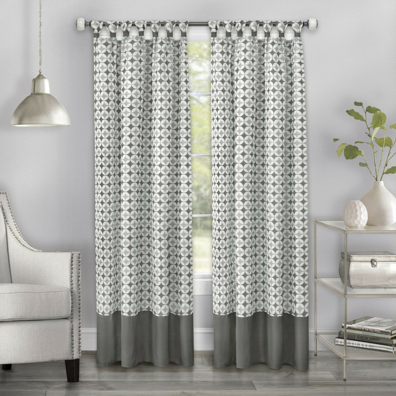 Lorcan Room Darkening Curtain Pair, 52" W x 63" L, Gray