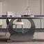 Ensemble de table de salle à manger rectangulaire de style italien-107378130-107378140