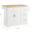 Norma Wood Kitchen Island