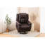 Fauteuil inclinable électrique en cuir Jesseca-453391815