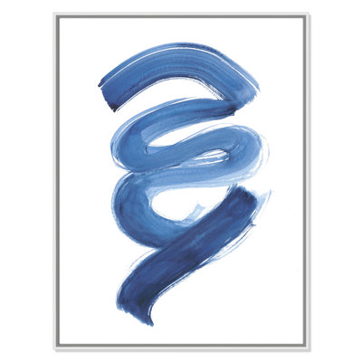 Slinky Indigo I by Filippo Ioco - Painting Print