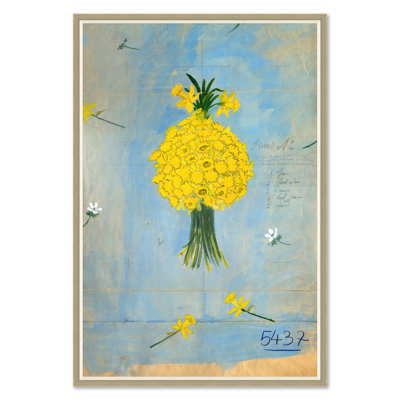 Bouquette De Jonquilles Print by Paule Marrot