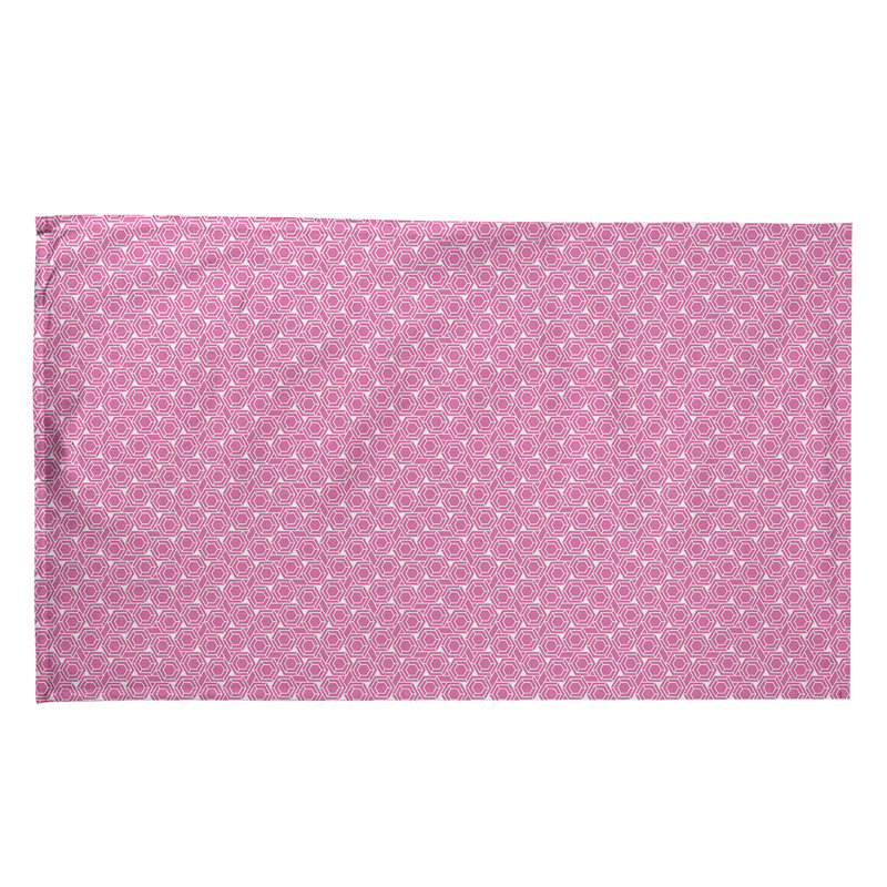 Mcguigan Tea Towel Kitchen Towel, Cotton Twill, Pink/White