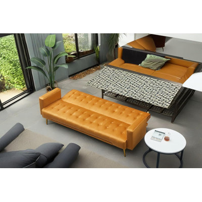 Kalvi 75'' Velvet Sofa