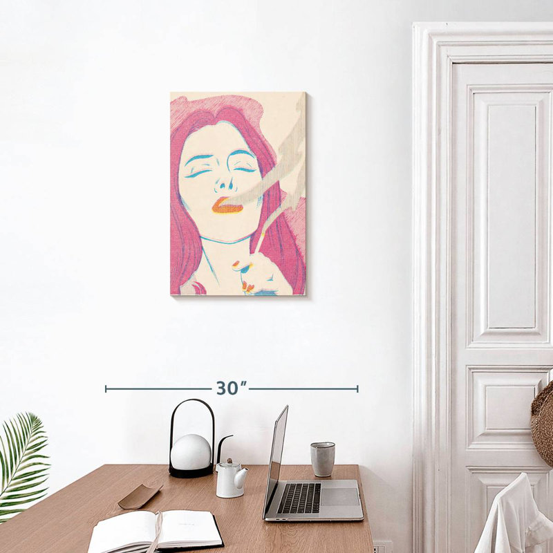 Leisha Smoke, 24" H x 16" W