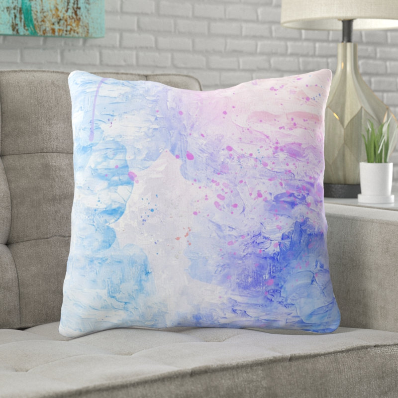 Coussin décoratif Bowdoin, Intérieur, Microsuède