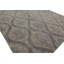 Wool Damask Area Rug in Gray/Beige-1431498528