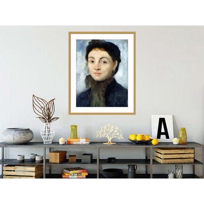 Portrait de Joséphine Gaujelin par Edgar Degas, impression giclée encadrée
