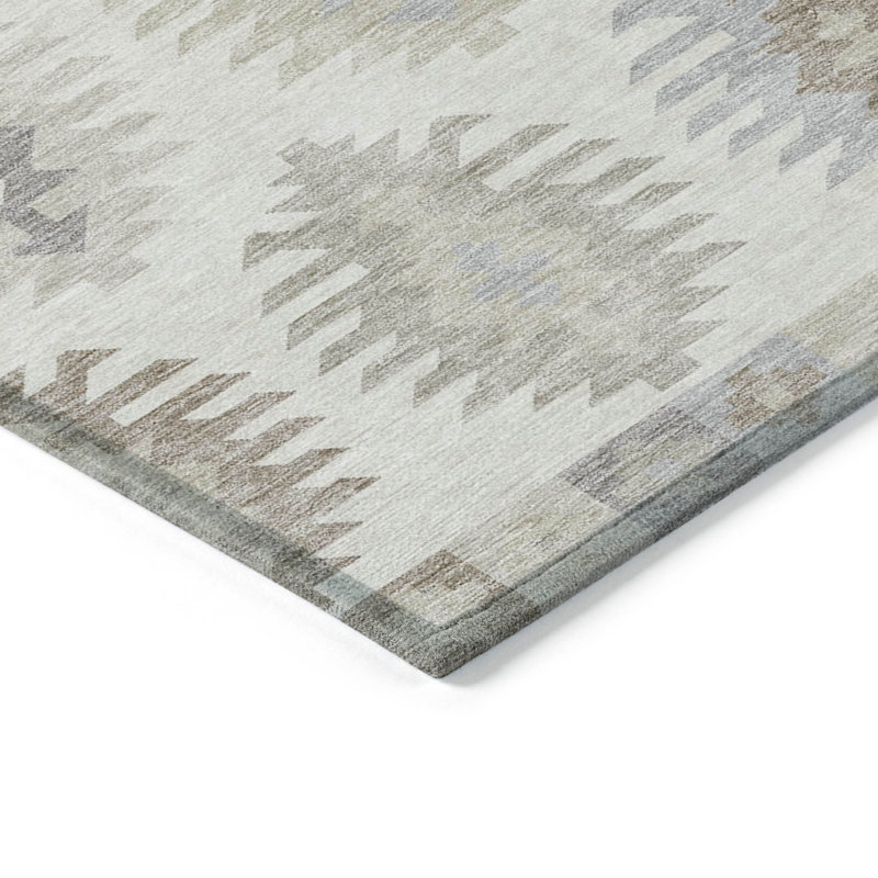 Tapis intérieur / extérieur lavable 5 pi x 8 pi Southwestern