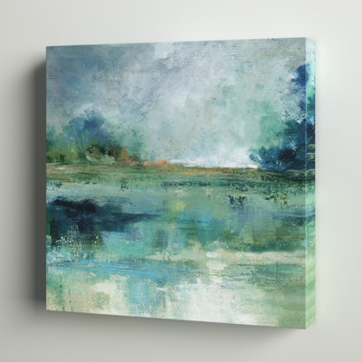 Three Posts™ Emerald Isle On Canvas & Reviews | Wayfair