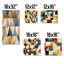 Connagh - ensemble d'art mural 5 pièces-103334292