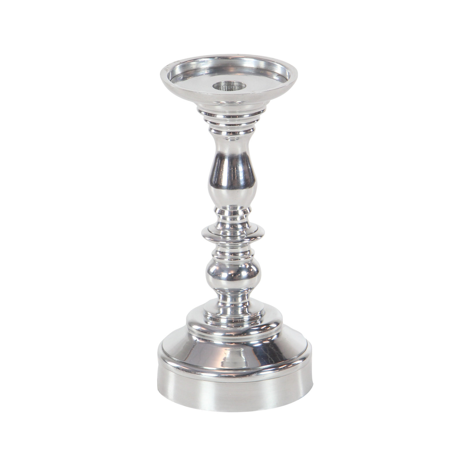 3 Piece Metal Tabletop Candlestick Set