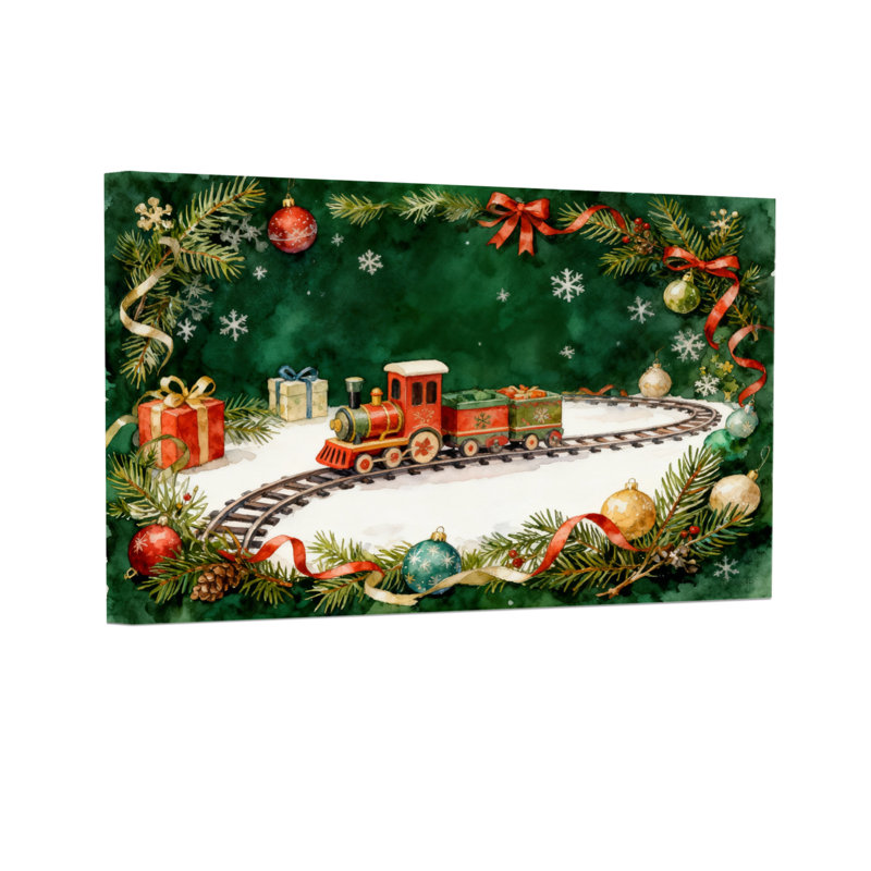 Art décoratif de Noël, H 16 po x l 24 po
