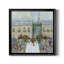 Paris Veranda - peinture sur toile encadrée-425618398-425618395