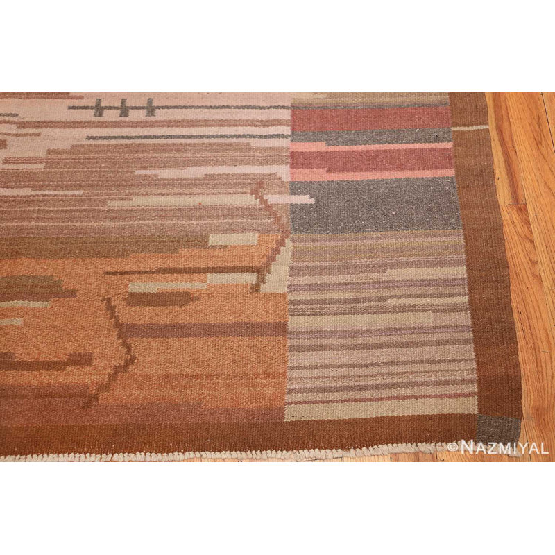 Scandinavian One-of-a-Kind Rectangle 6'6" X 9'9" Area Rug