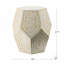 Tabouret Hexagonal Capiz