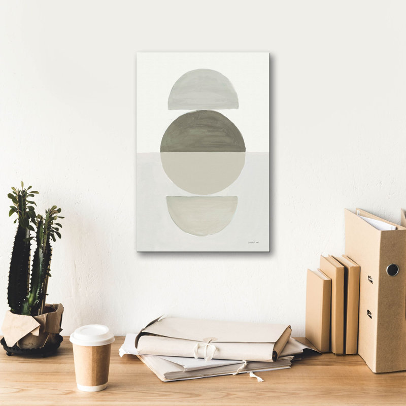 «In Entre 1 Neutral» par Danhui Nai, art mural sur toile, H 18 po x l 12 po