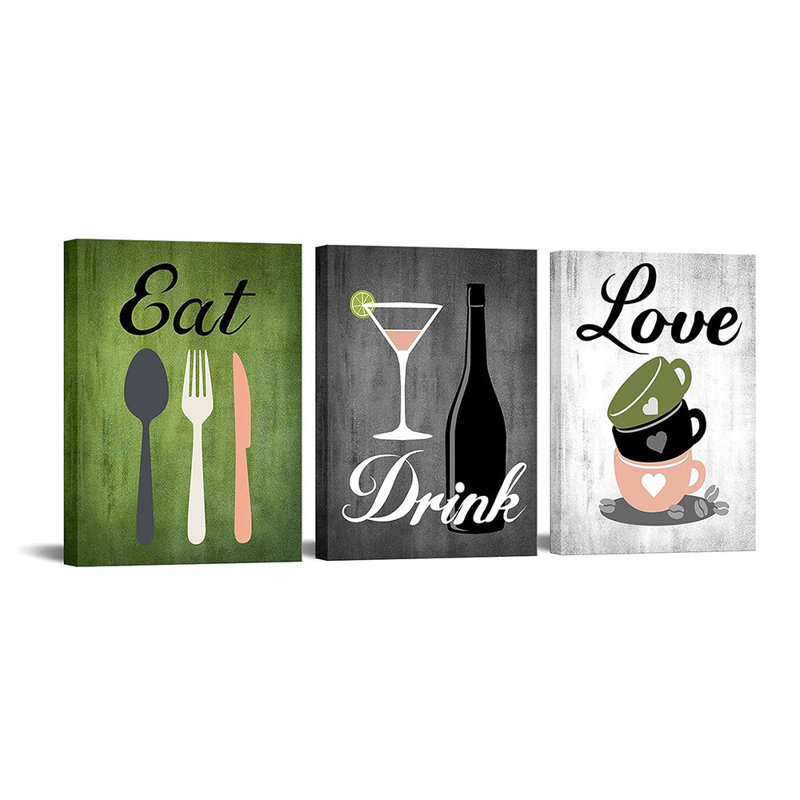 3 Piece Wrapped Canvas Print