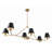 Kinston 6 - Light Dimmable Modern Linear Chandelier-740052922