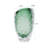 Hosmer Crystalized Glass Vase- Large
