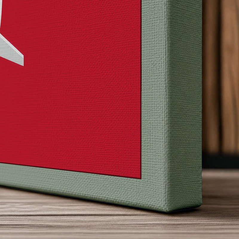 Overhead Aircraft Minimalist - Wrapped Canvas, 24x16 - 61.0 x 40.6 cm, Sage Border