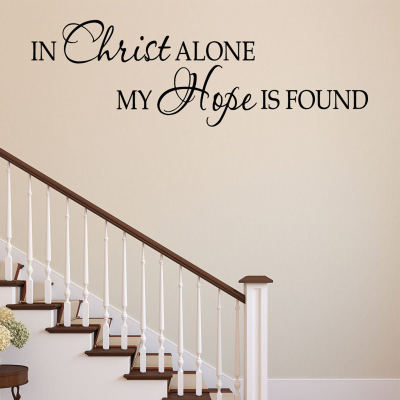 Religious & Spiritual Non-Wall Damaging Wall Decals, 11" H x 30" W