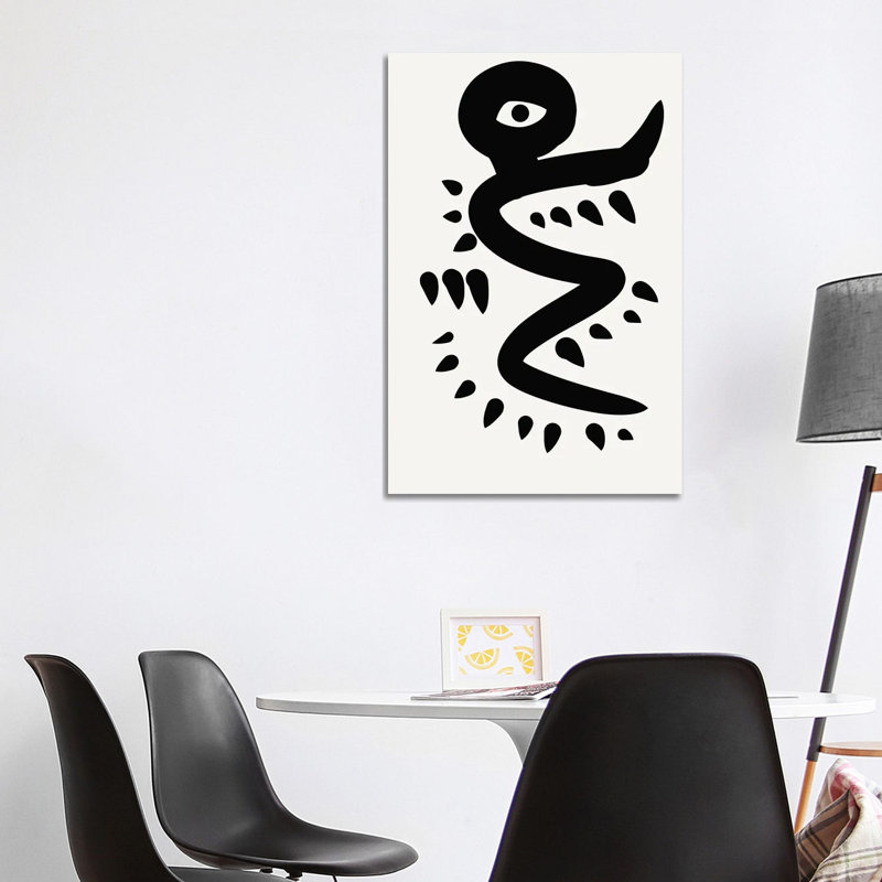 «African Spirit» par - Toile tendue, H 40 po x l 26 po x P 1,5 po