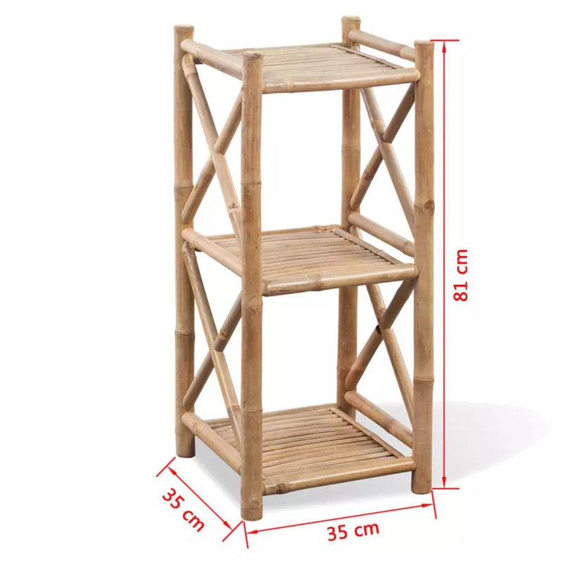 Bookcase, (3 Shelves) 32" H x 14" W x 14"D