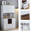 Garde-manger avec tablettes, portes