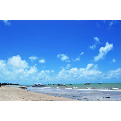 Beach Joã£O Pessoa - Wrapped Canvas Print