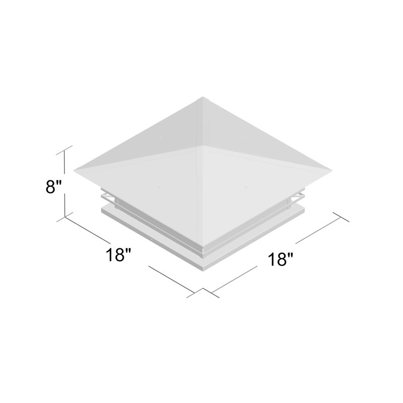 Luminaire suspendu à 2 lumières Abston, H 8 po x l 18 po x P 18 po, Miel, Noir texturé
